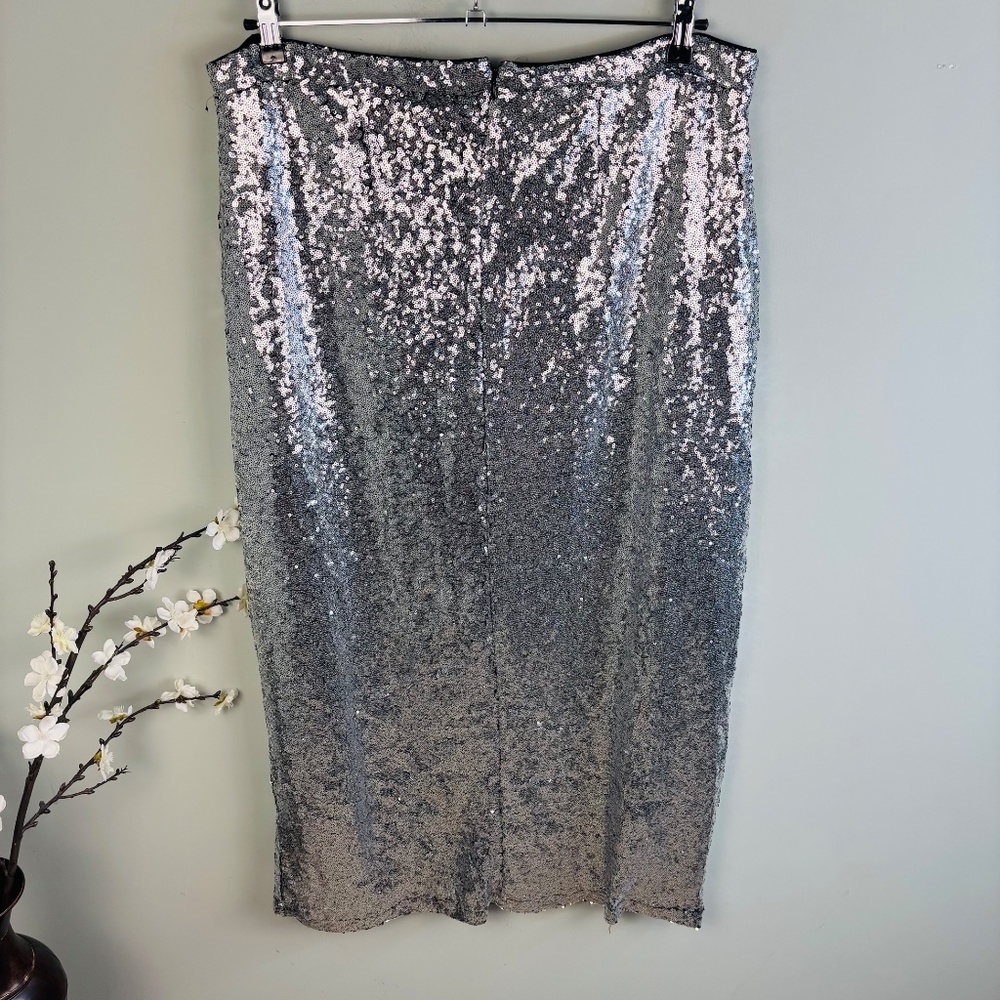 Eloquii Sequin Shimmer Maxi Skirt NWT Size 18 NWT - image 6